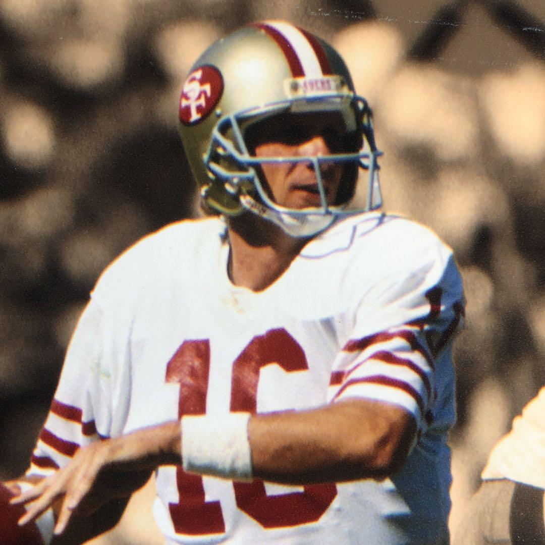 ジョー・モンタナ 直筆サイン NFL - メルカリ