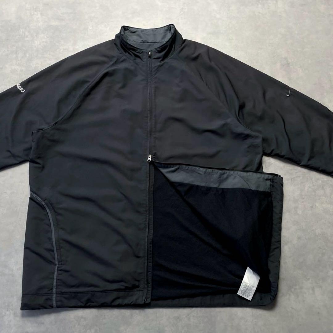 メンズウェア 00s NIKE GOLF black wave design jacket