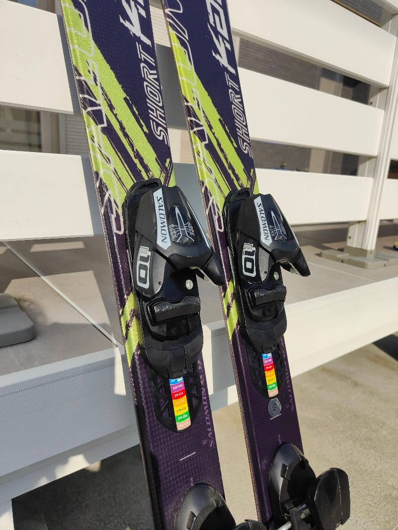ミッドスキーSALOMON KARTスキー板140cmと 125cmセット売り☆