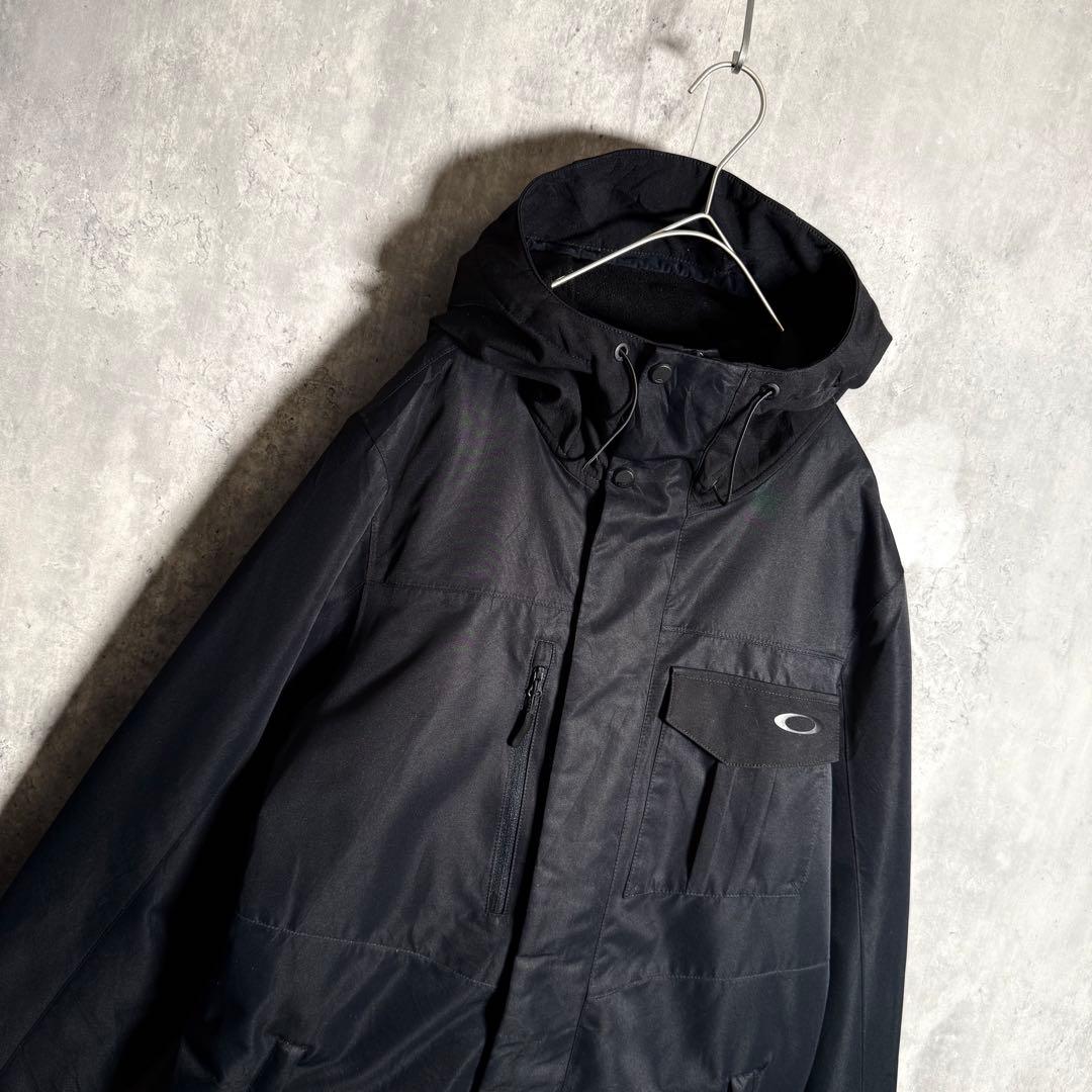 ⭐️希少⭐️OAKLEY オークリー スノーボードウェア M ブラック ドローコード