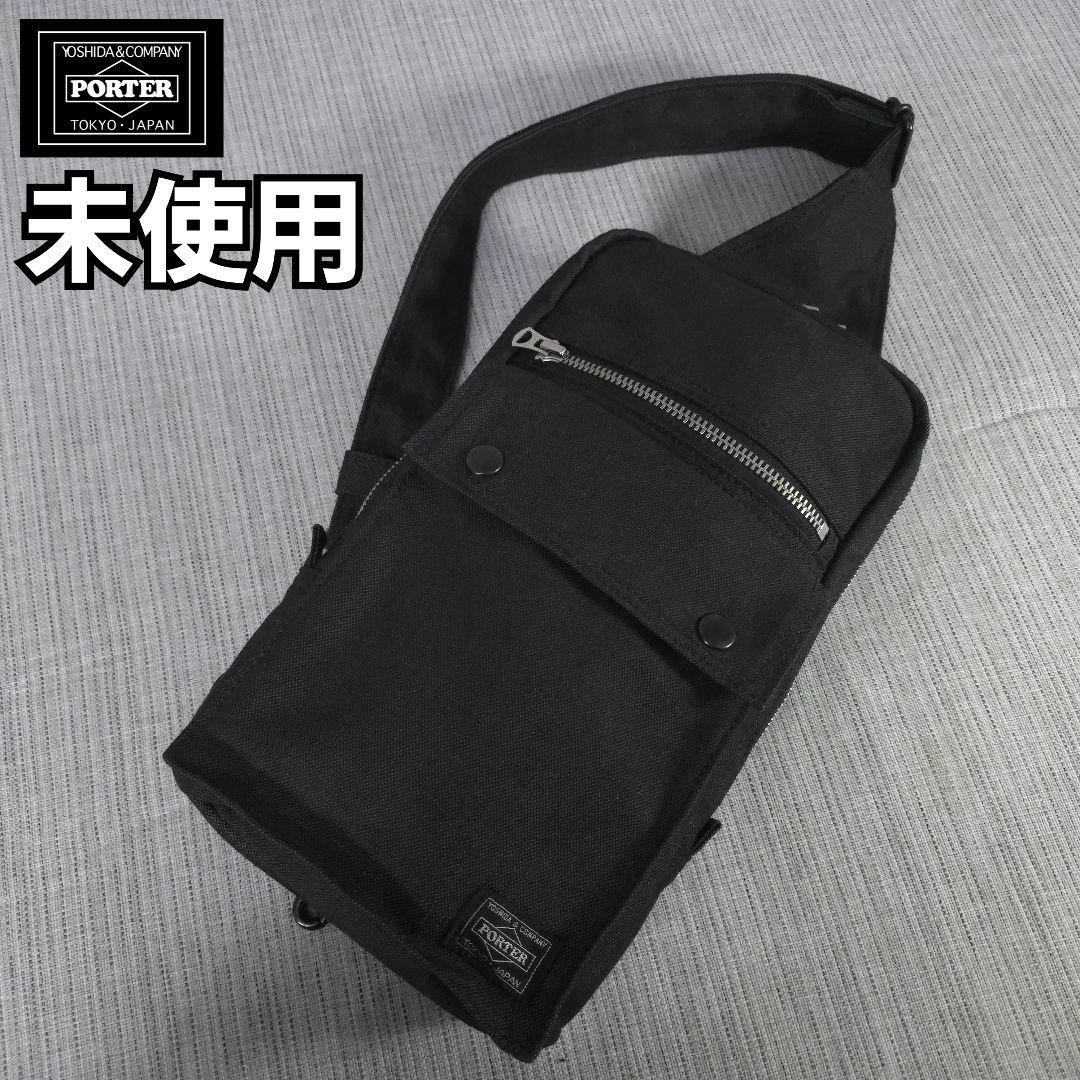 未使用　PORTER　ポーター　スモーキー　スリングショルダー　ボディバッグ