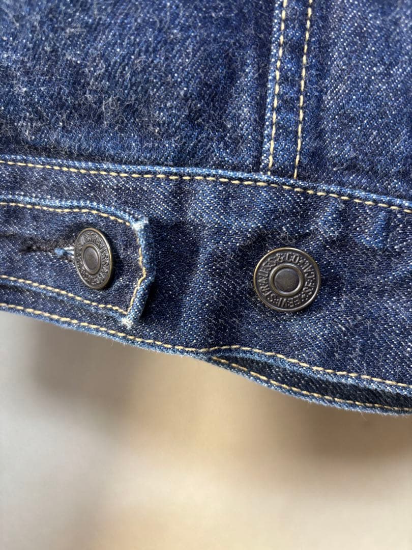 極美品　リーバイス　557 Gジャン　3rd 42 デニムジャケット　日本製