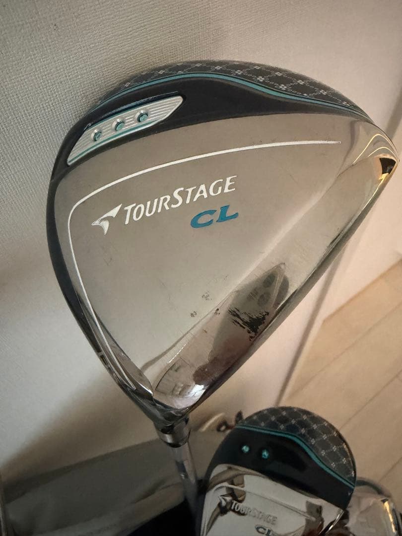 【美品】TOURSTAGE ゴルフクラブセット レディース初心者向け
