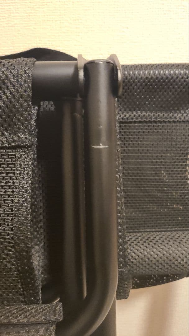 peak　FDチェアワイド　ブラック　2個セット