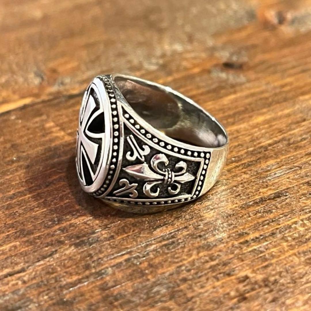 【New Arrivals】シルバー925 Iron cross リング