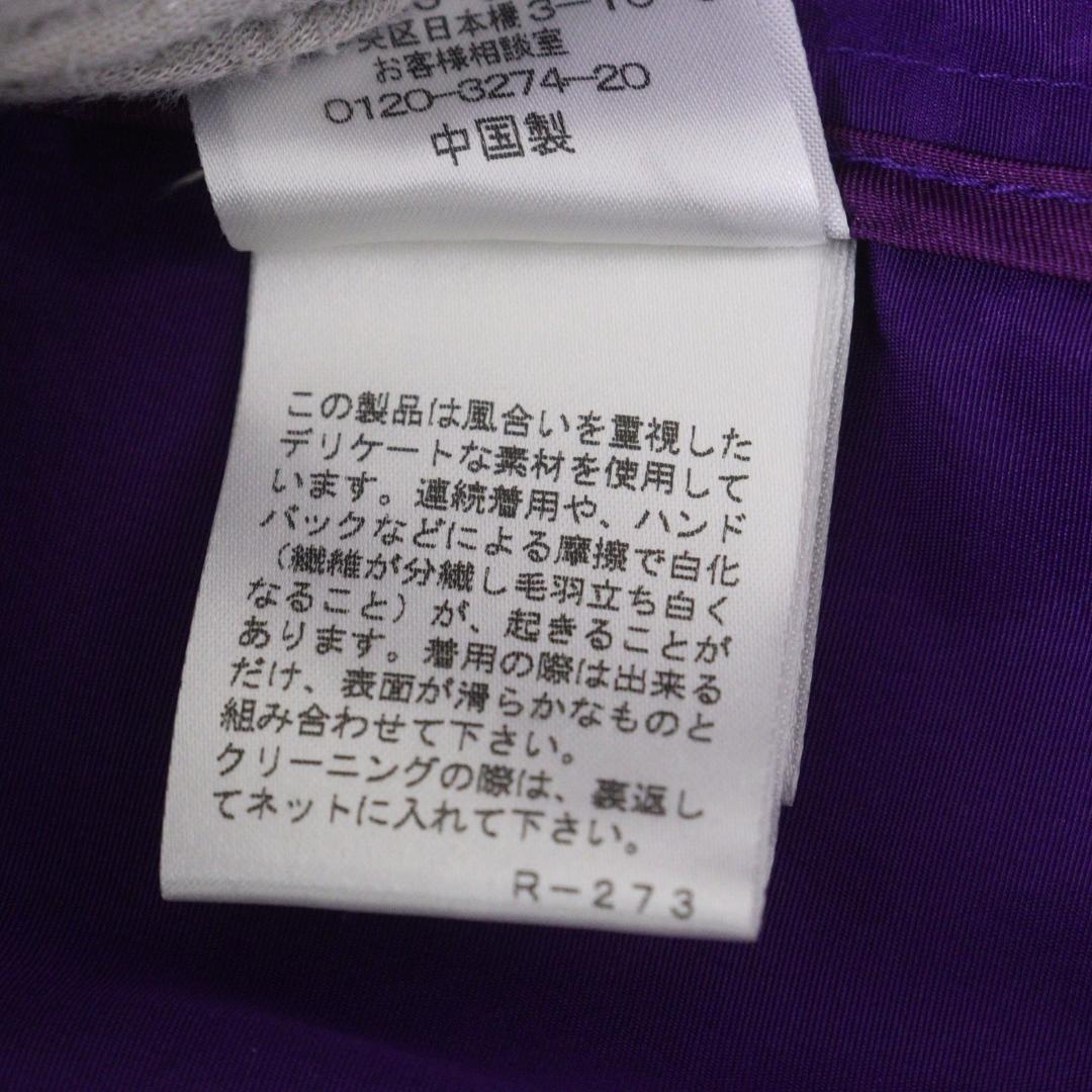 【美品】ラルフローレン トレンチコート シルク100% パープル 紫 ベルト