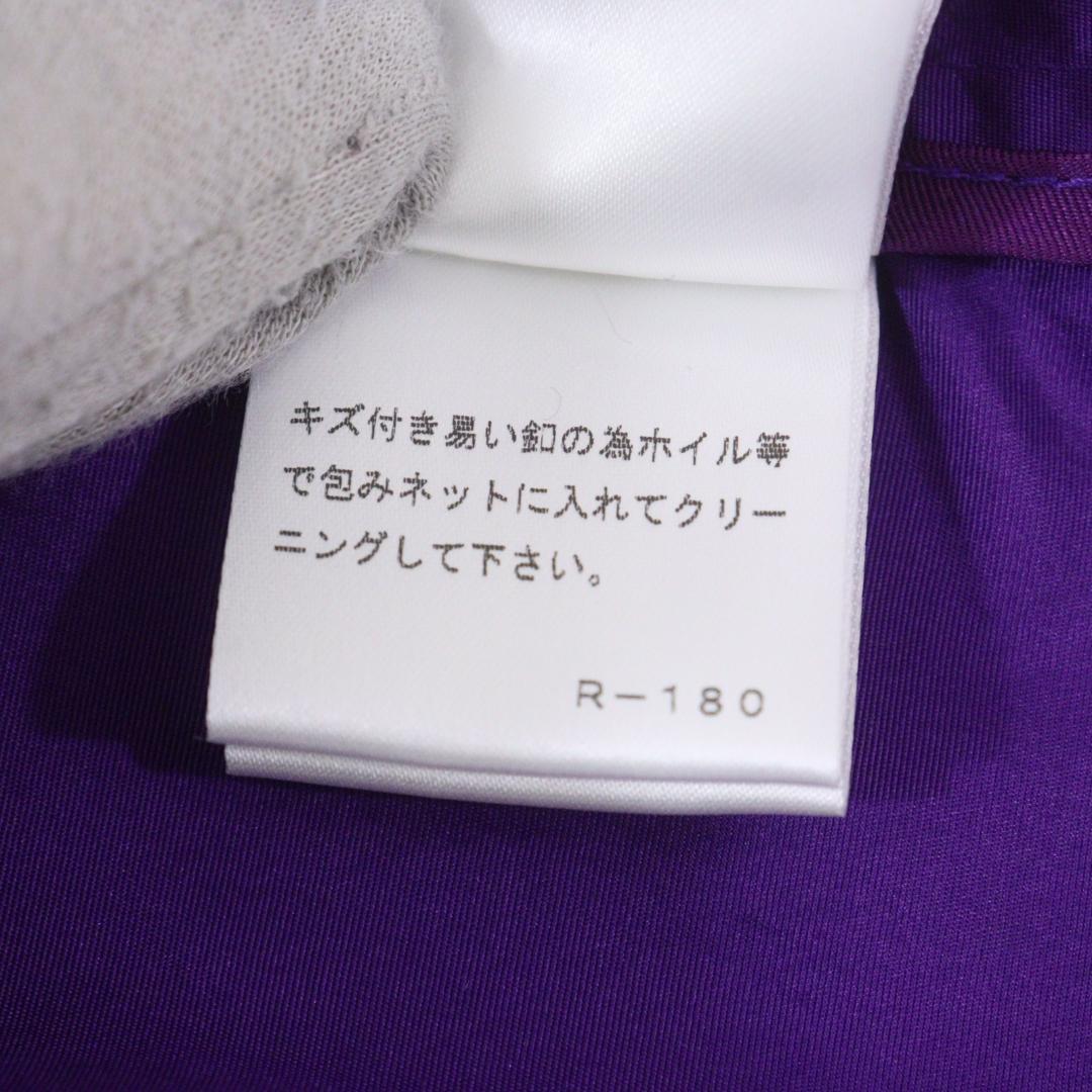 【美品】ラルフローレン トレンチコート シルク100% パープル 紫 ベルト