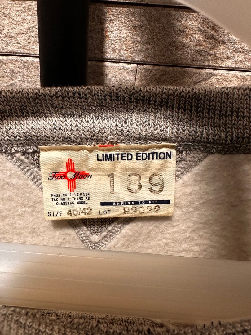 Two Moon スウェットLIMITED EDITION189