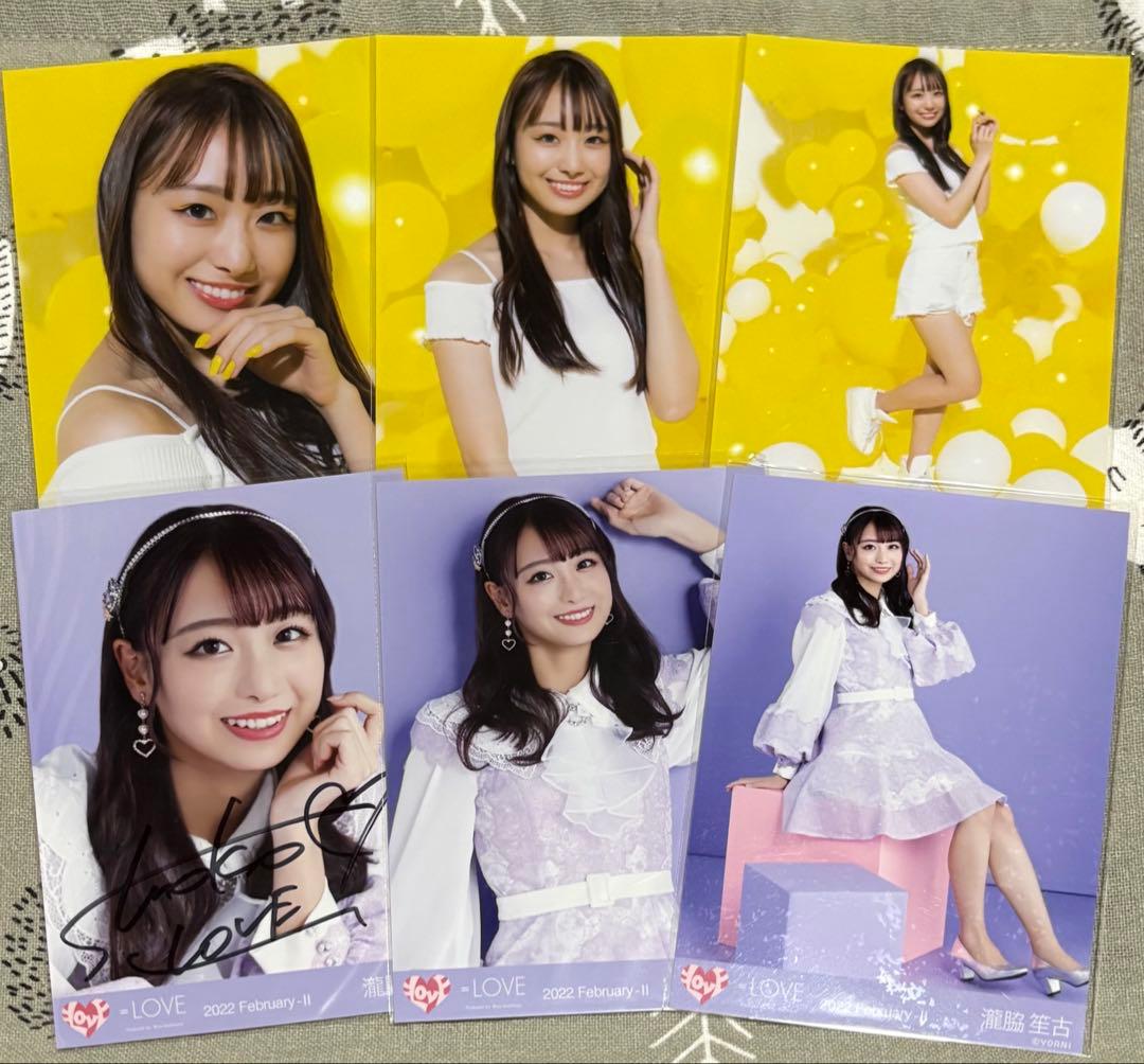 イコラブ 生写真 瀧脇笙古 コンプ 2種 直筆 - メルカリ