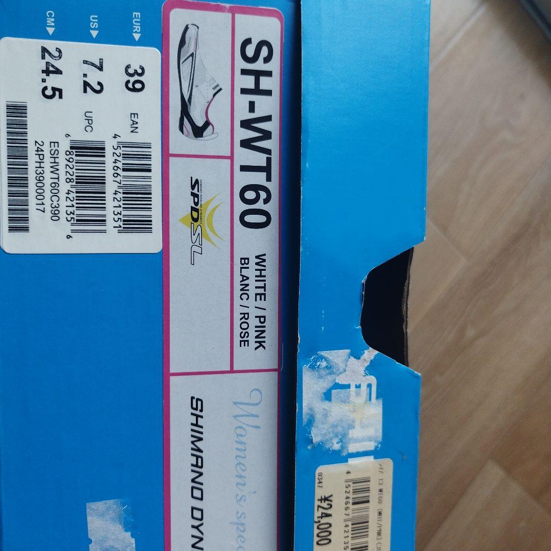 Shimano シューズ 39 ホワイト/ピンク