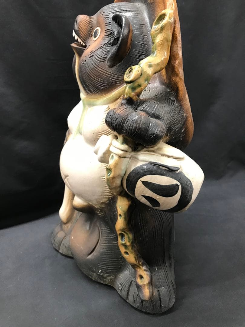 値下！【現状品】狸　たぬき　置物