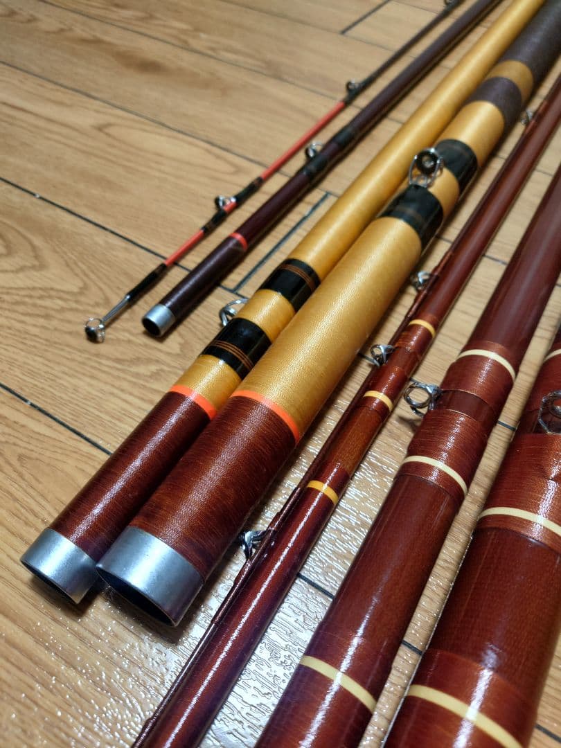 NFT グラス製 石鯛竿 ２セット