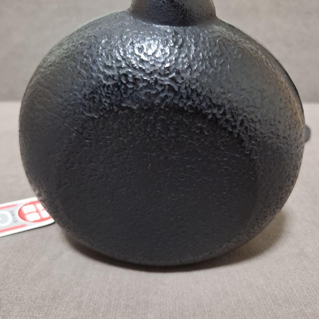 【未使用】南部鉄瓶 南部鉄器 1.7ℓ 運南堂 鍋元 平丸あられ