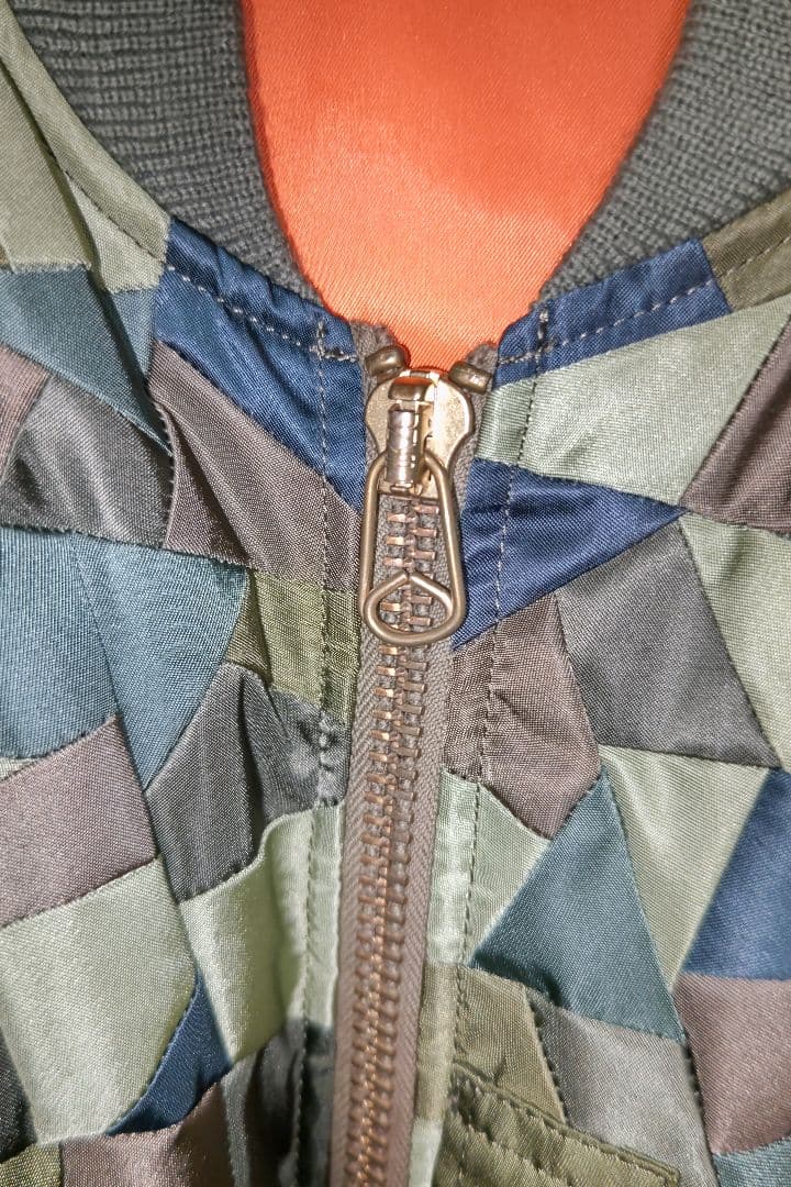 アンリアレイジ　総パッチワークMA1