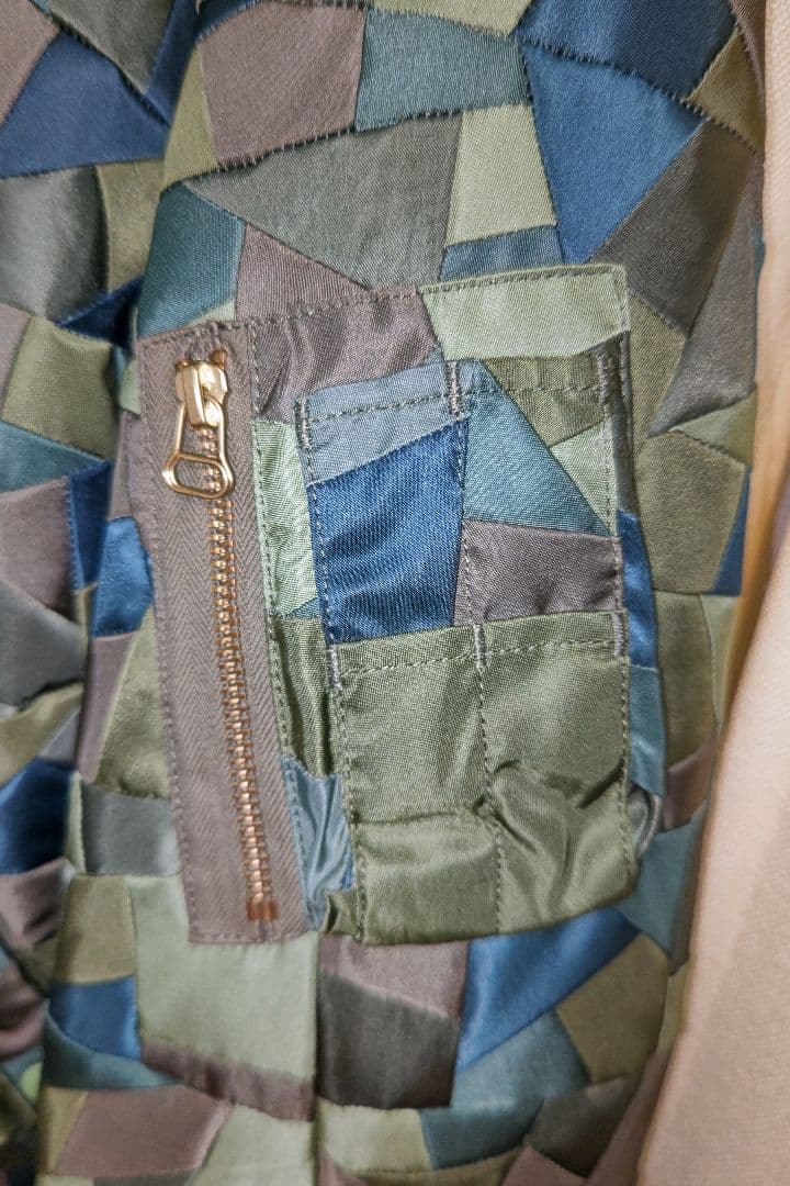 アンリアレイジ　総パッチワークMA1