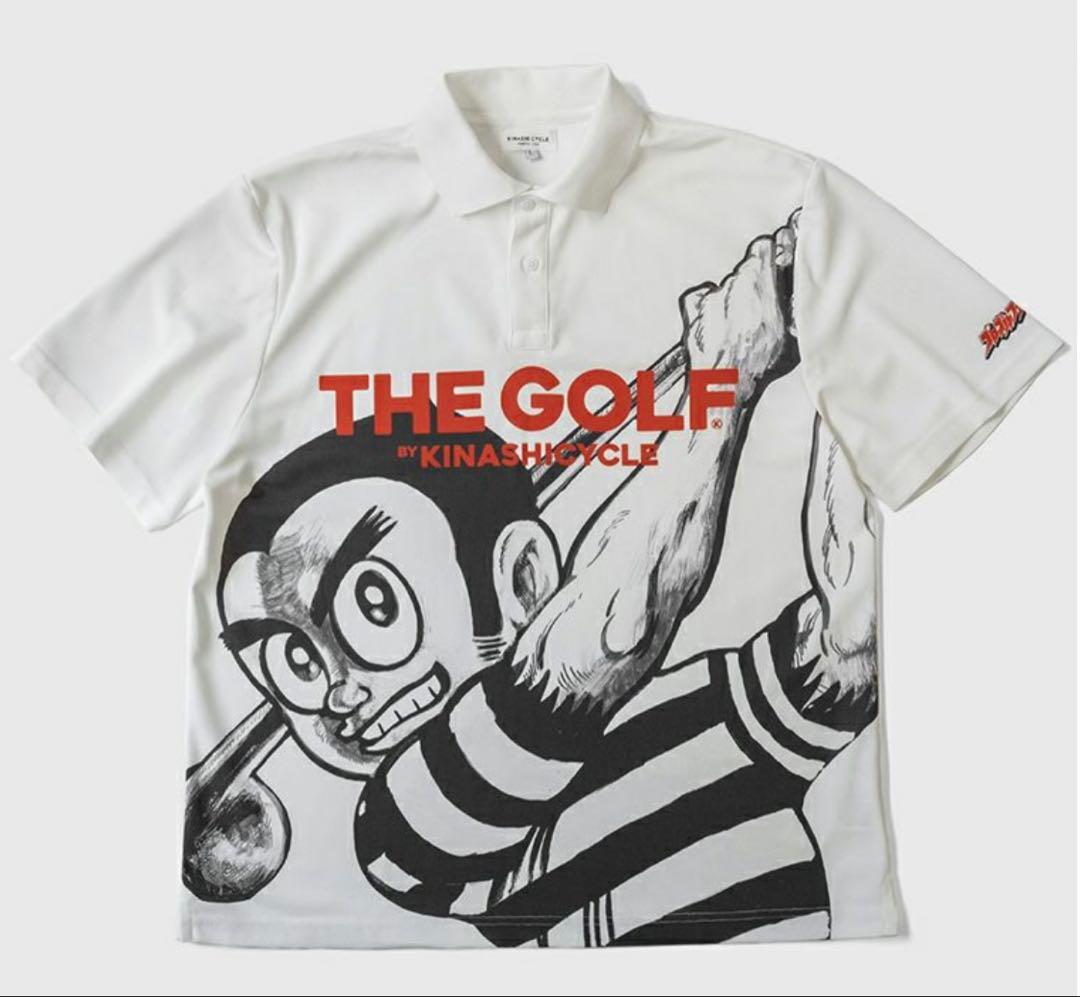 THE GOLF by KINASHI CYCLE ポロシャツ L