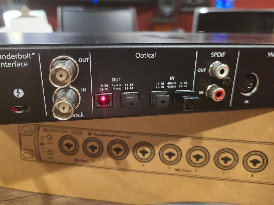 DTM・DAW PreSonus Quantum 2626 Thunderbolt3