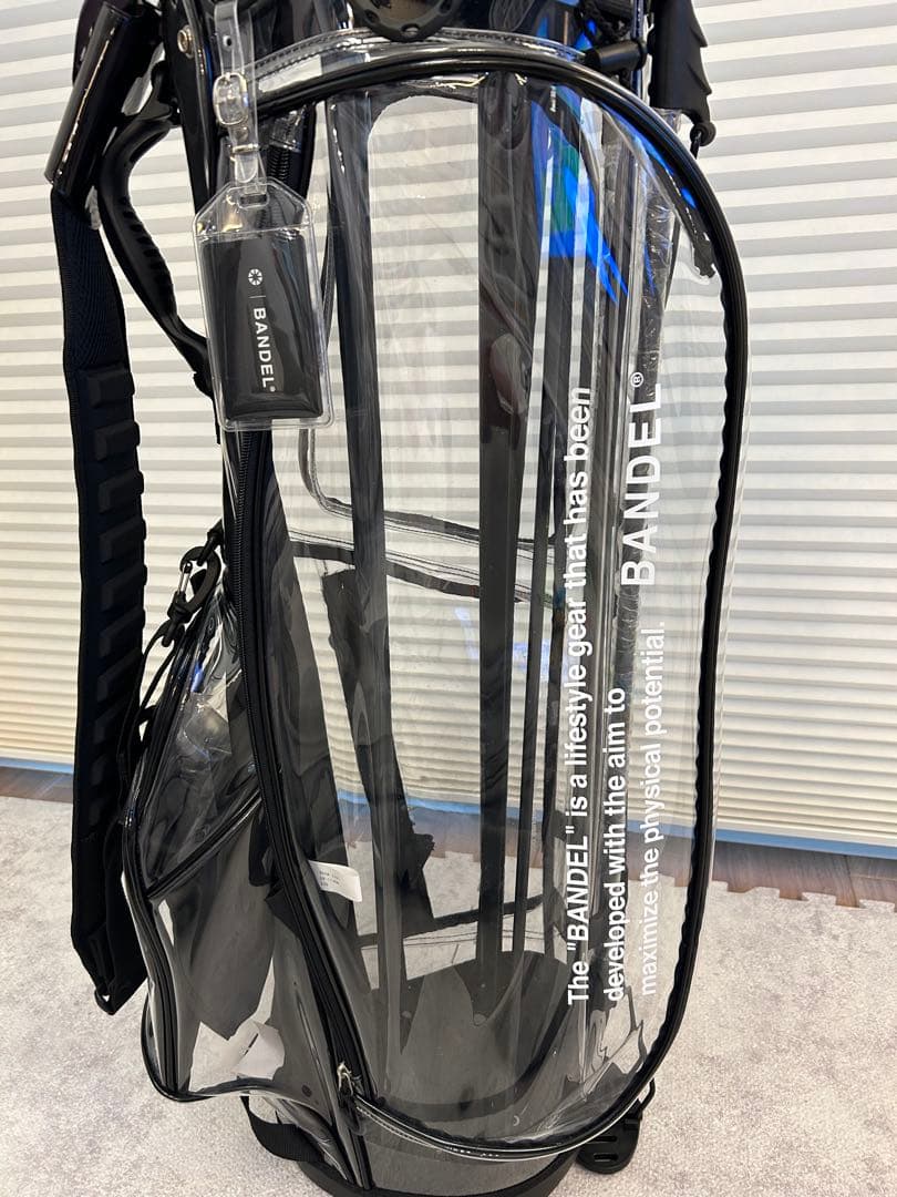 BANDEL バンデルキャディバッグ Clear 新品未使用 定価77000円