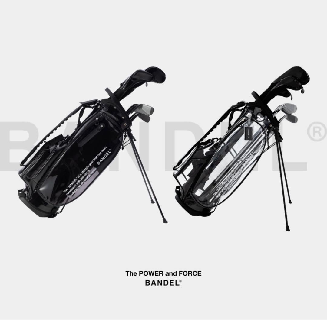 BANDEL バンデルキャディバッグ Clear 新品未使用 定価77000円