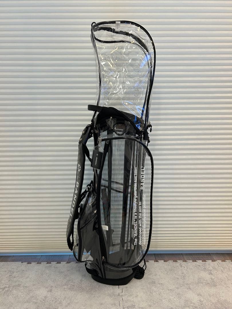 BANDEL バンデルキャディバッグ Clear 新品未使用 定価77000円