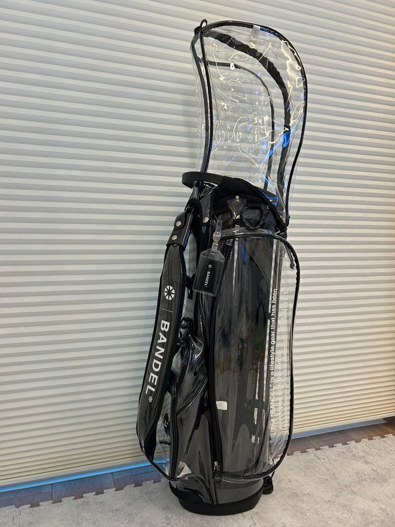 BANDEL バンデルキャディバッグ Clear 新品未使用 定価77000円