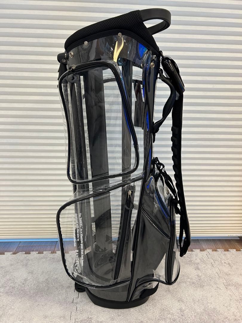 BANDEL バンデルキャディバッグ Clear 新品未使用 定価77000円