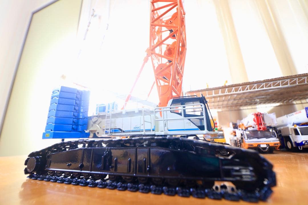 1/50 SCX3500-3 クローラークレーン スケールモデル - メルカリ