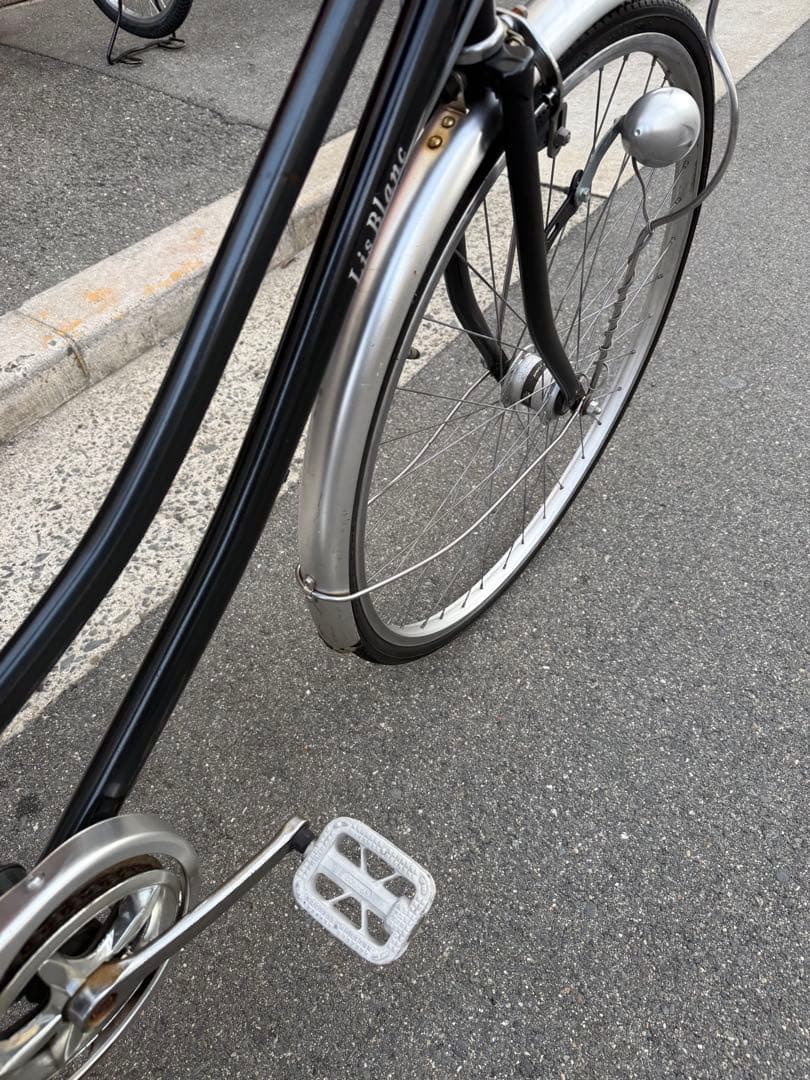 159 自転車 大阪市 【引取り限定】 美品 27インチ 変速付き