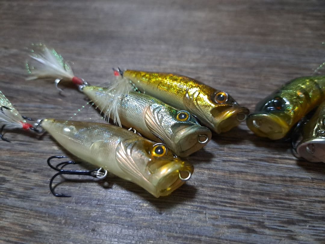 メガバス　ポップエックス　リアルカラー系　6個セット