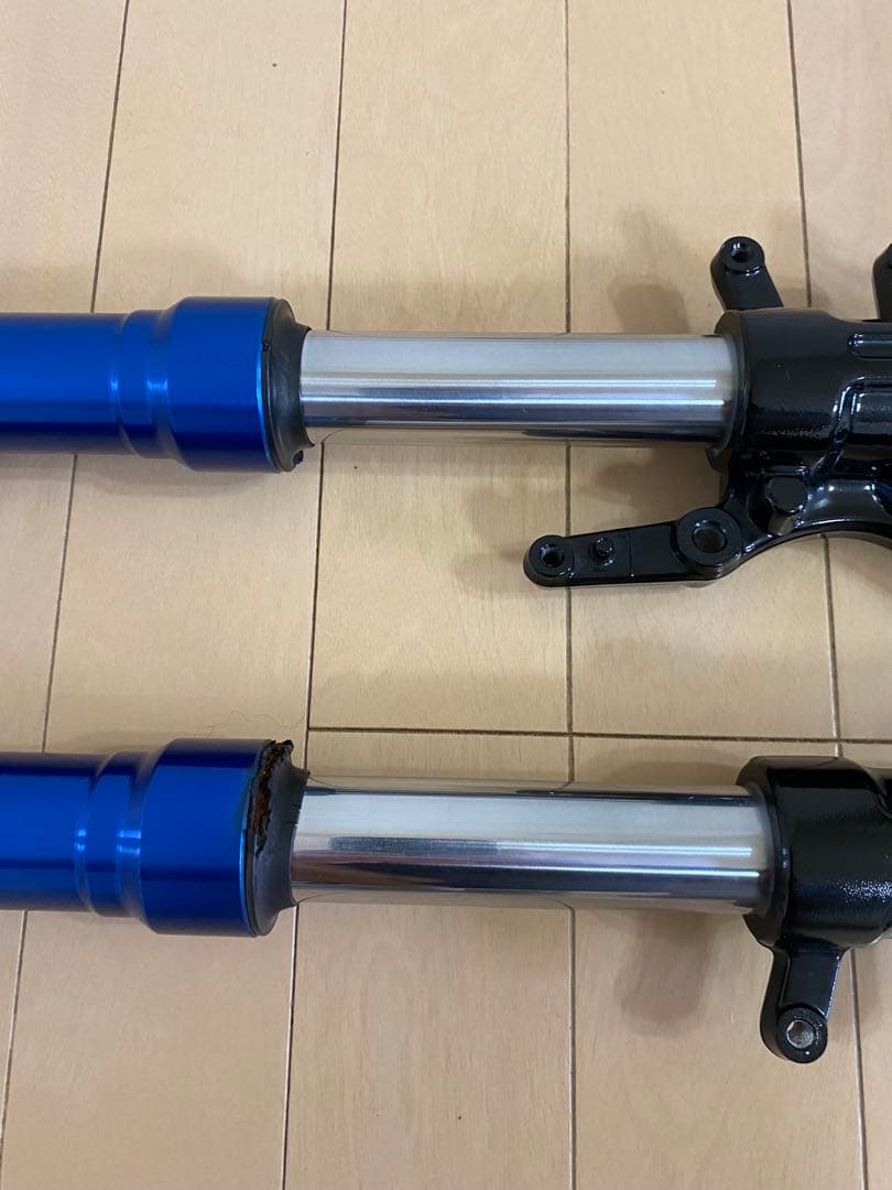 モンキー125 パールグリッターブルーアルミ フロントフォーク jb02