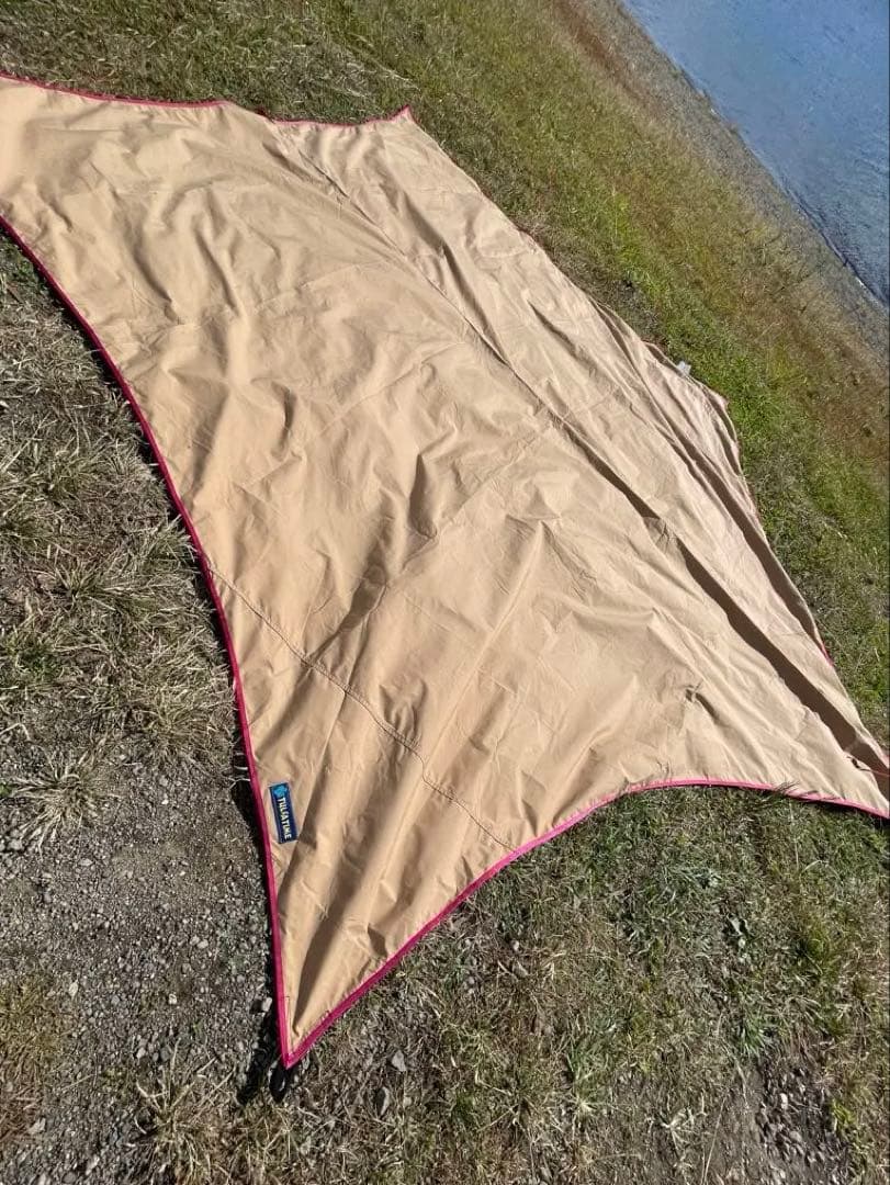 テンマクデザイン　ムササビ　ウィング　タープ　焚き火　キャンプ