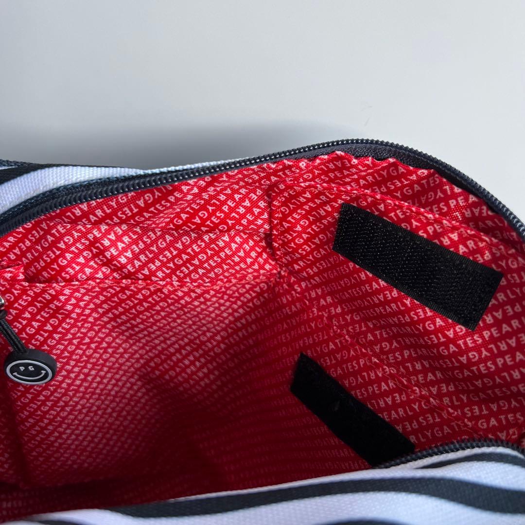 パーリーゲイツ　PEARLY GATES ストライプ　カートバッグ