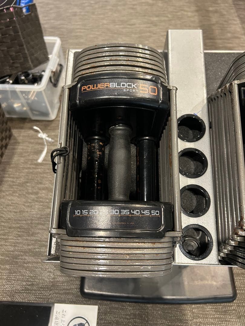 スタンド込み POWERBLOCK 50 パワーブロック50（22kg）正規品③