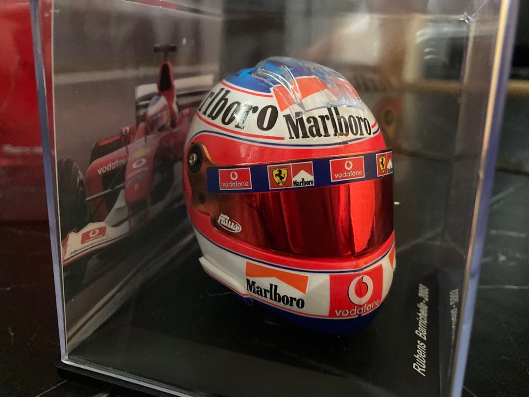 博　2個セット　ビッグスケールF1コレクション　1/5 ヘルメット