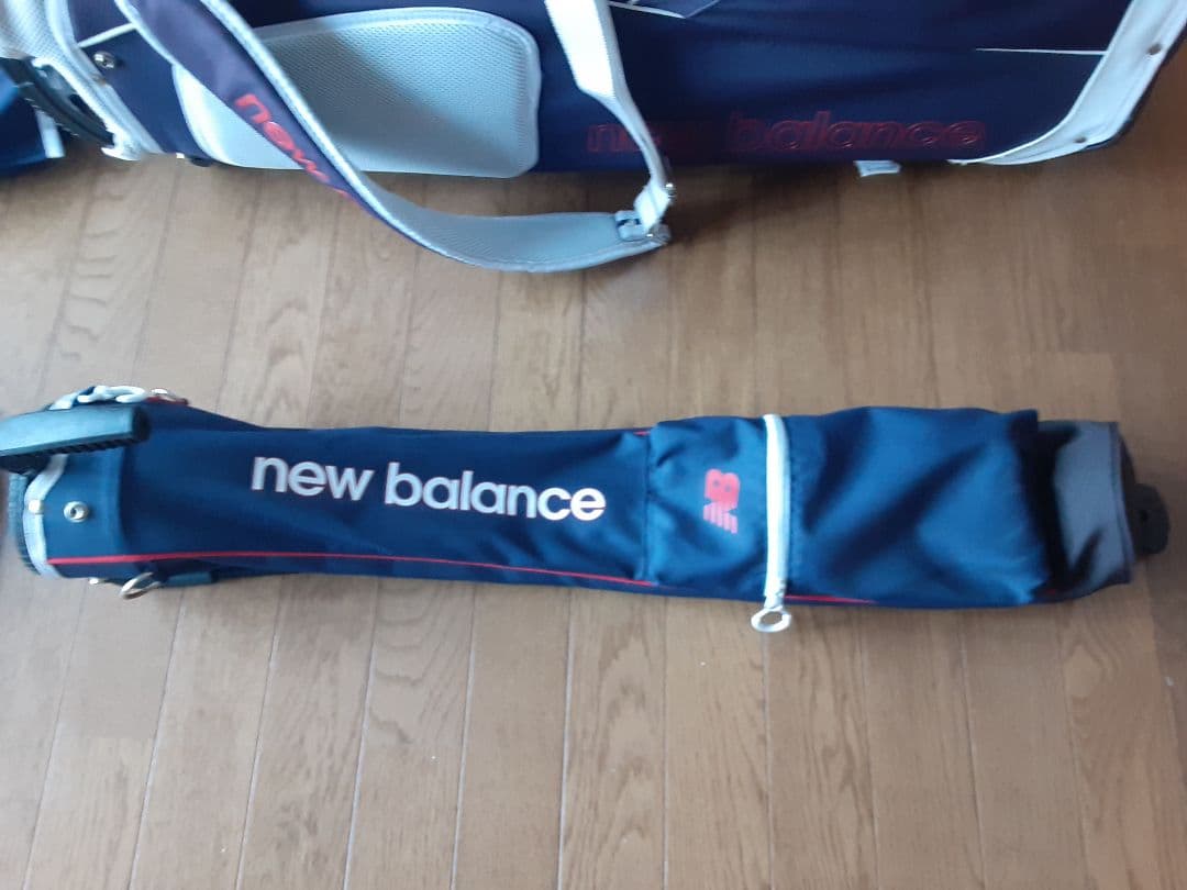ニューバランス☆キャディバッグ スタンド式 ネイビー☆サブバッグ☆セット