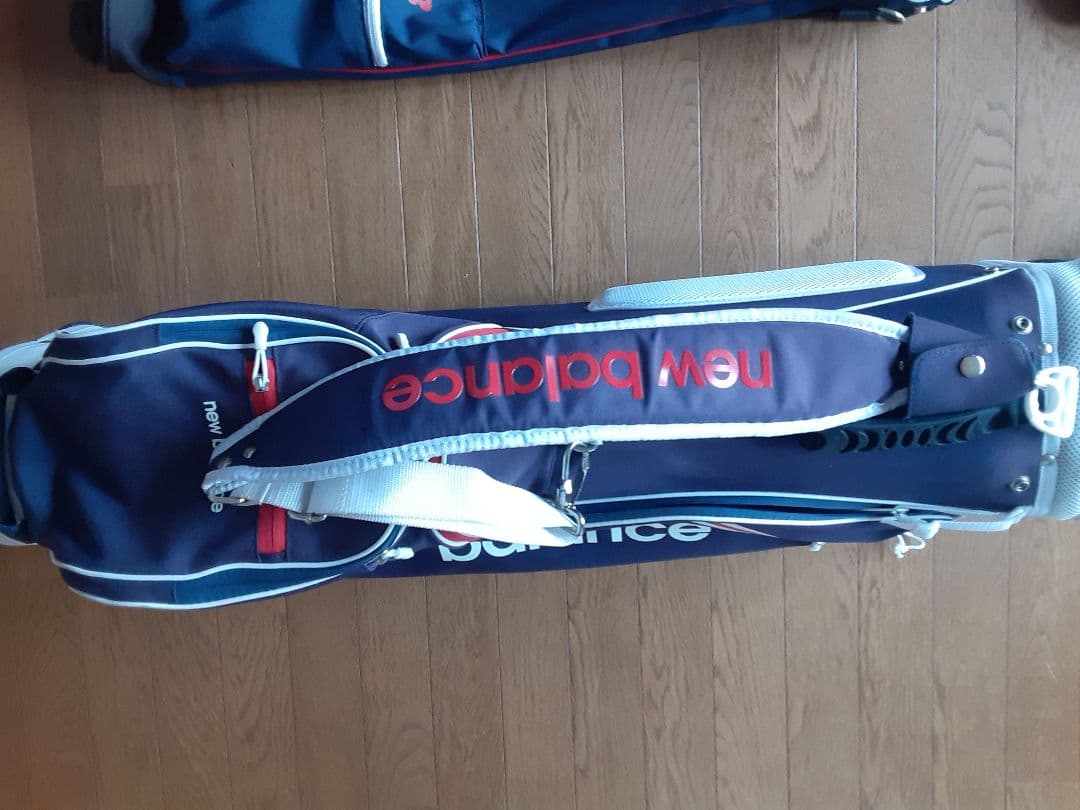 ニューバランス☆キャディバッグ スタンド式 ネイビー☆サブバッグ☆セット