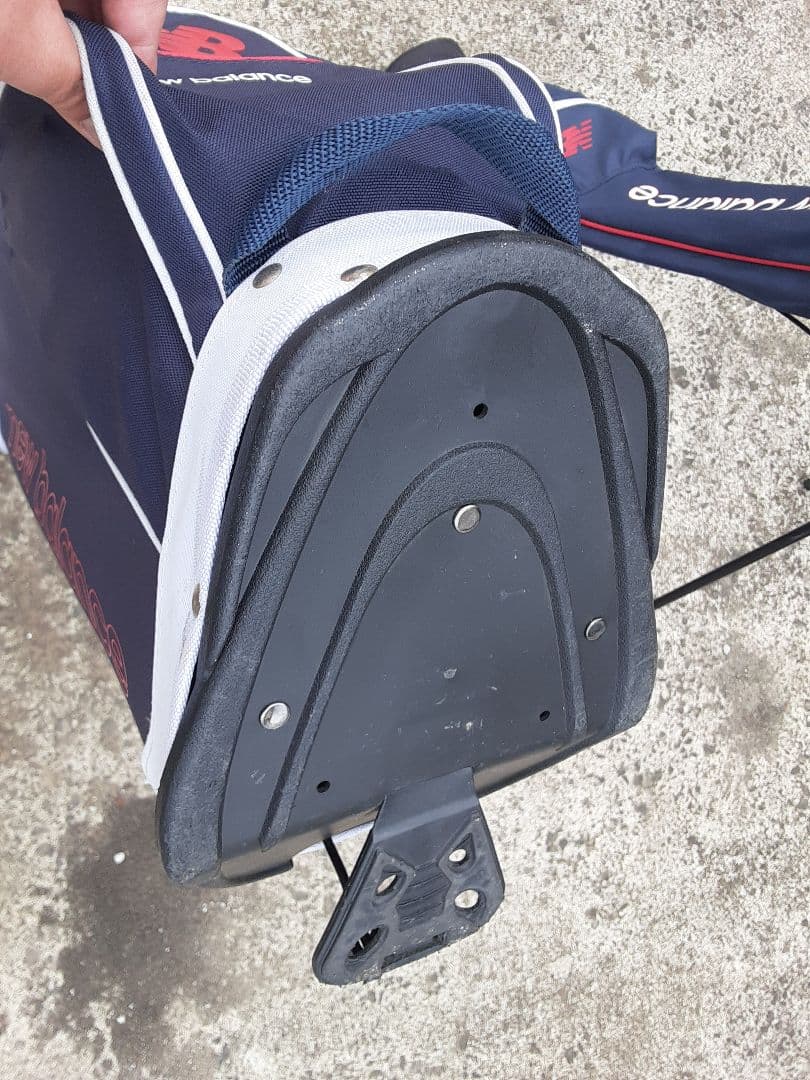 ニューバランス☆キャディバッグ スタンド式 ネイビー☆サブバッグ☆セット