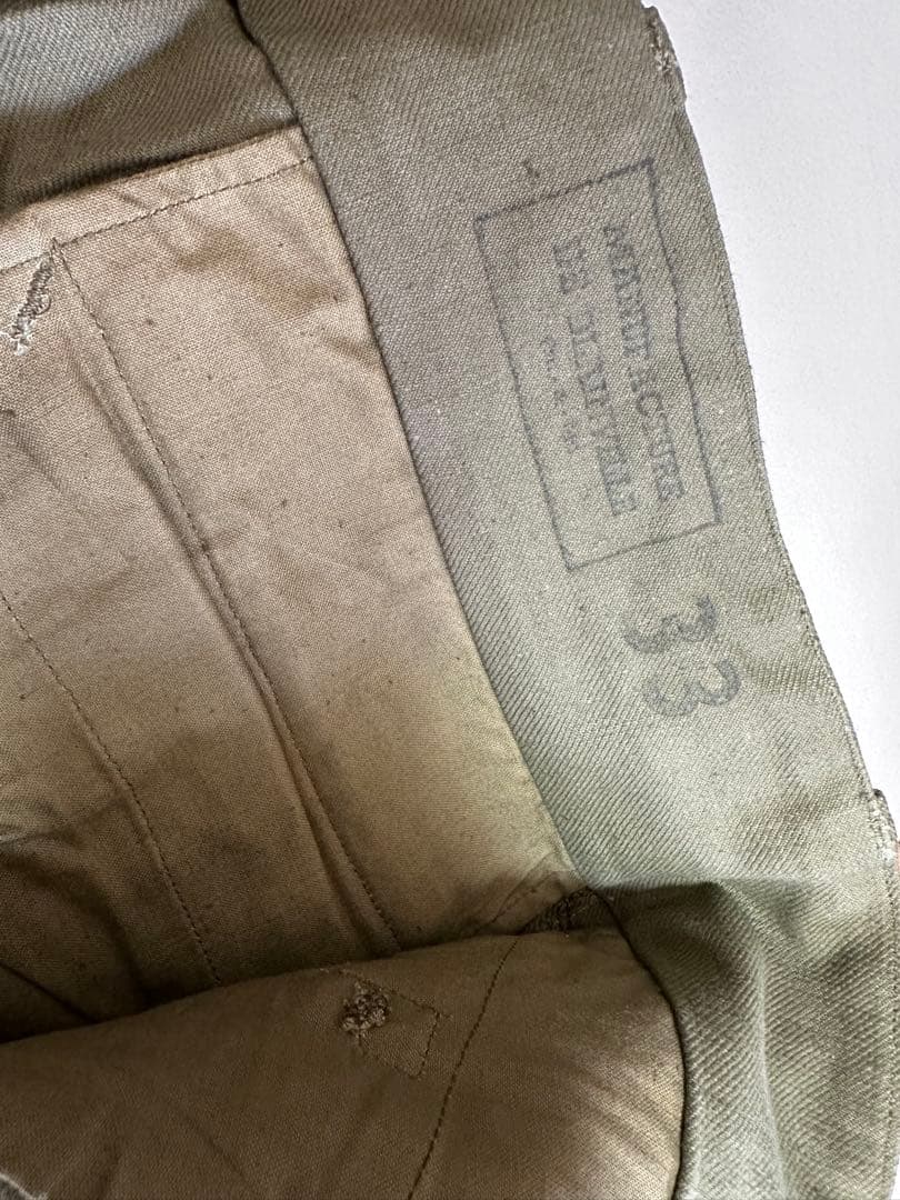 2★M47★デッドストック★サイズ33★フランス軍★カーゴパンツ★送料無料★