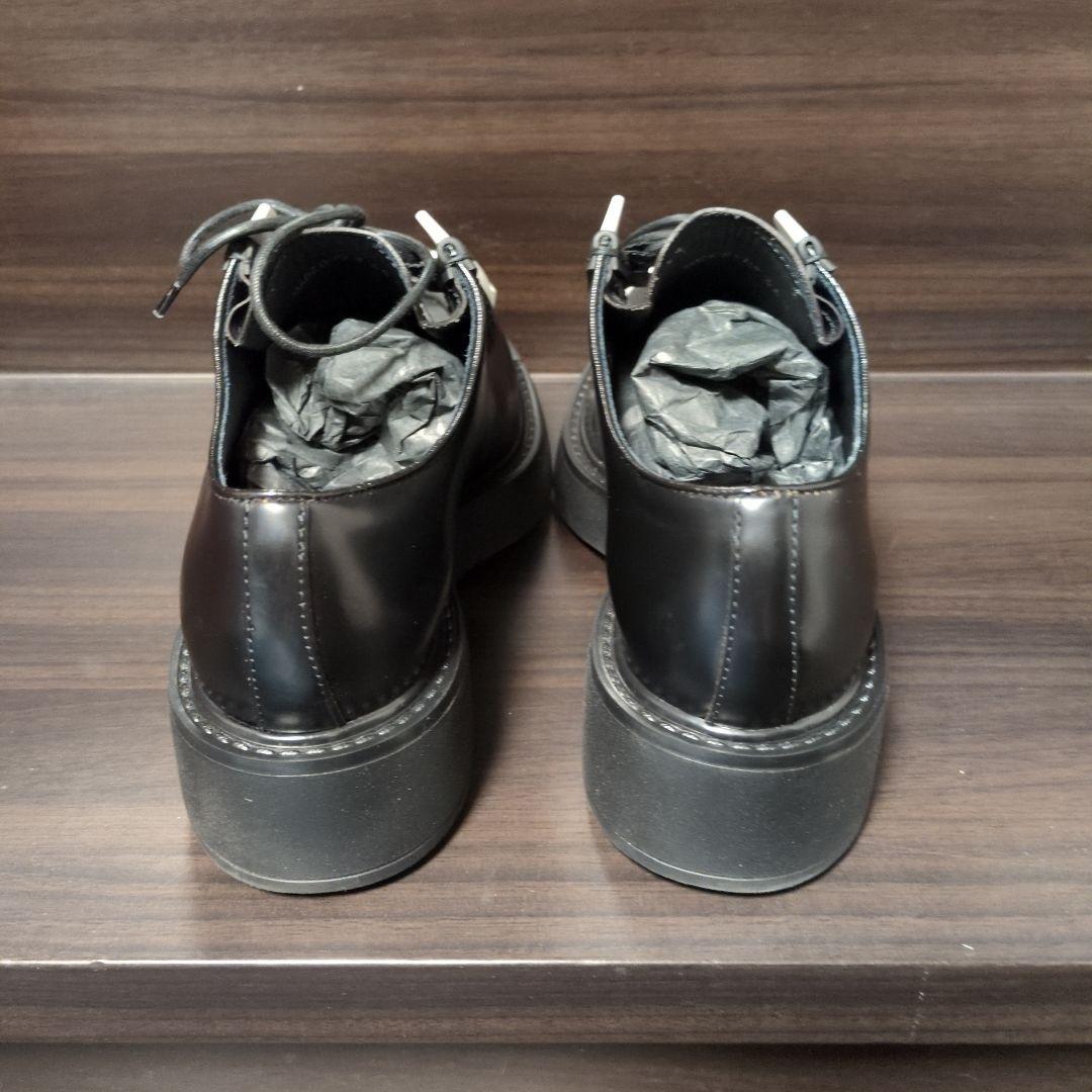 p☆値段相談可☆PRADA ローファー ブラック/ホワイト モデル 364