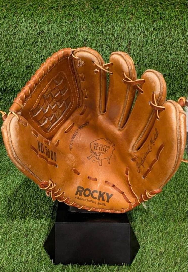 新品未使用　野球グラブ　グローブ　一般軟式大人用内野手用　ROCKY ビンテージ