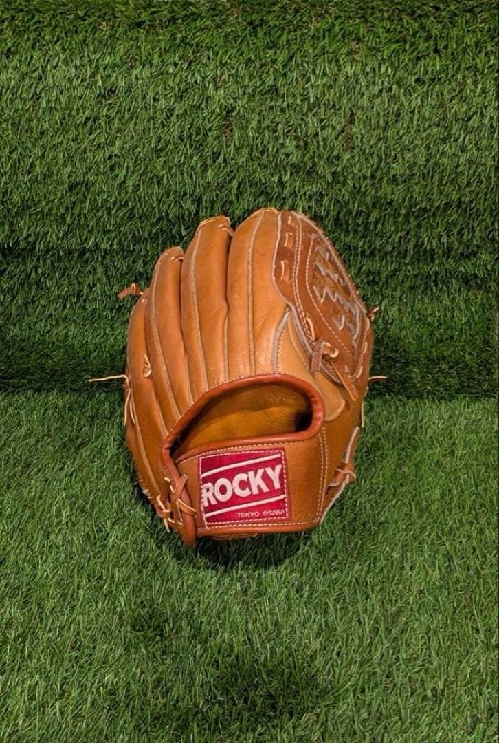新品未使用　野球グラブ　グローブ　一般軟式大人用内野手用　ROCKY ビンテージ