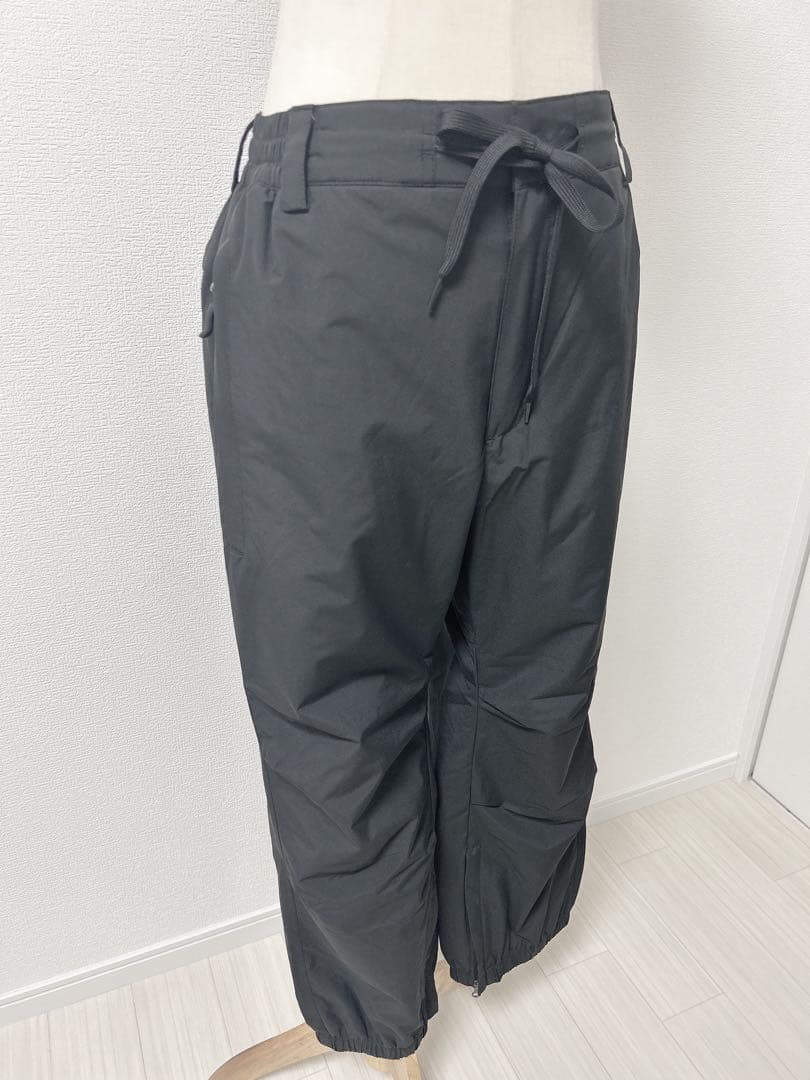 PONTAPES スノーボードウェア ユニセックス 上下セット 白 黒 グレー