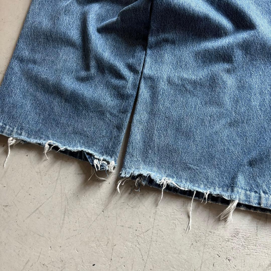 は*る様 anchor blue \"HUGE\" Baggy Denim Pant