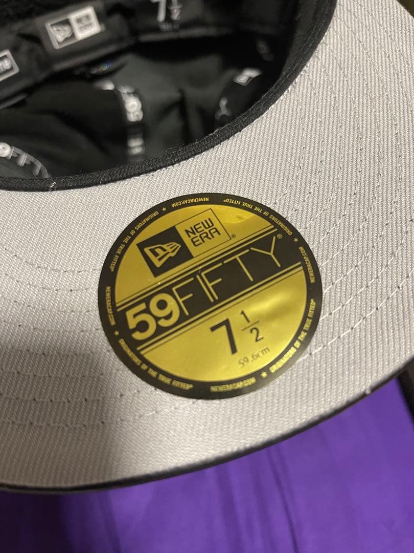 SUPREME 22AW Leather サイズ7 1/2 59.6cm