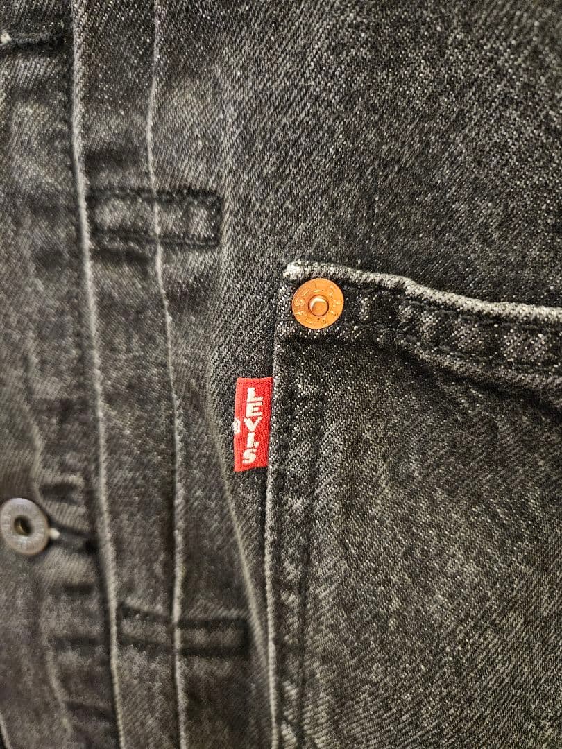 Levi's 1st ブラック　デニムジャケット