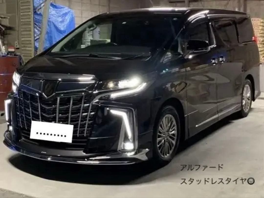 アルファード30後期純正17インチホイール付き スタッドレスタイヤ