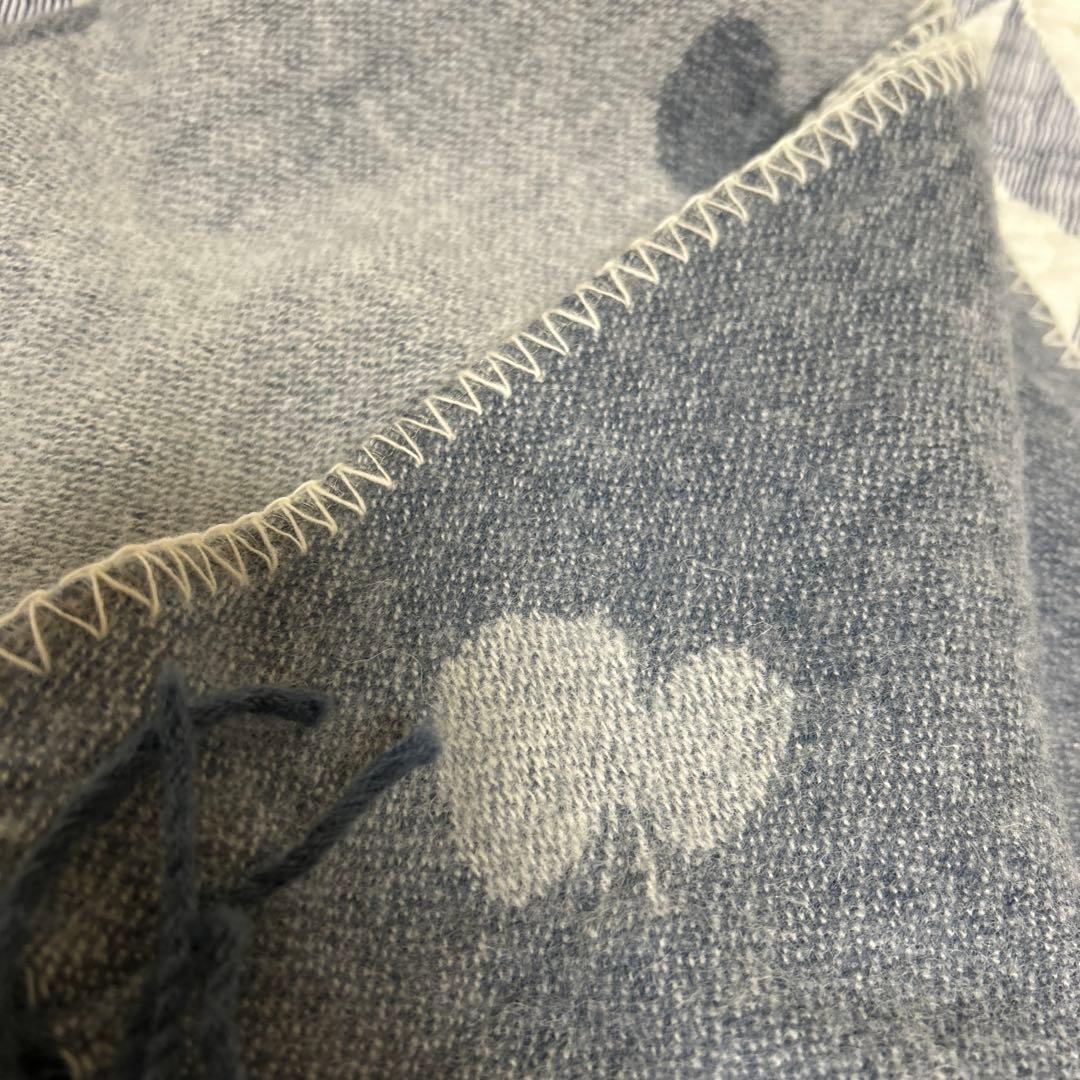 【美品】ミナペルホネン　クリッパン　ひざかけ