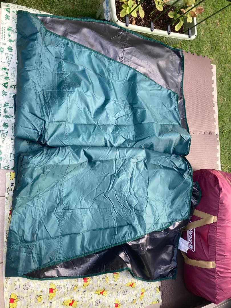 コールマン 2ルームテント ラウンドスクリーン2ルームハウス バーガンディ 綺麗