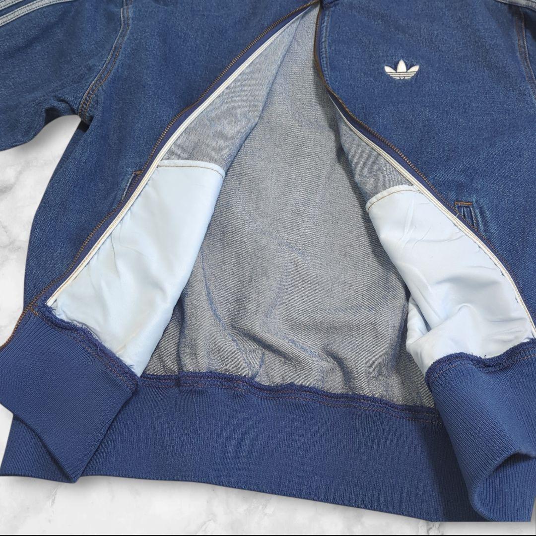 2XL アディダス adidas デニムジャケットファイアーバード トラック