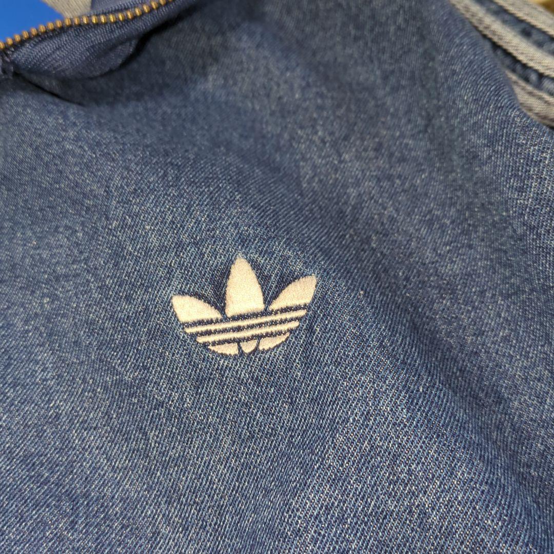 2XL アディダス adidas デニムジャケットファイアーバード トラック